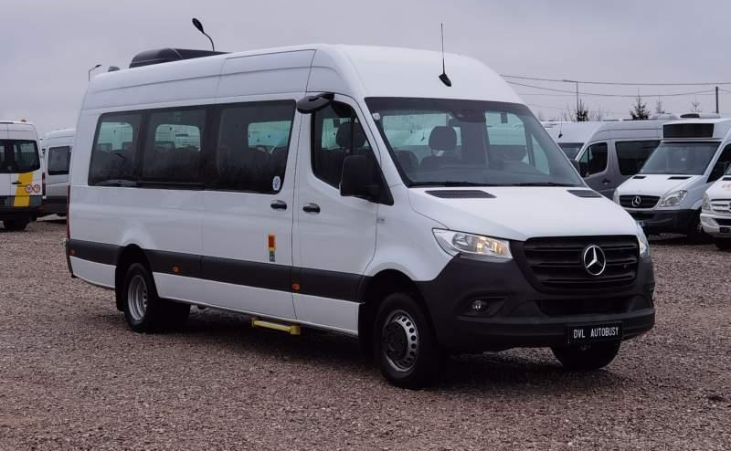 Mercedes-Benz Sprinter 2023 jak nowy 44 tys km 23+5 miejsc - Förortsbuss: bild 1 Mercedes-Benz Sprinter 2023 jak nowy 44 tys km 23+5 miejsc - Förortsbuss: bild 1