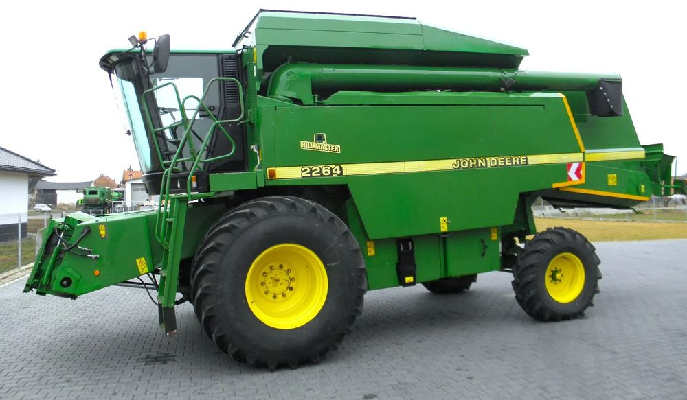John Deere 2264 HM 2000 Rok, heder 6,1 m, Stol do rzepaku, Nowsza Wersja, Nie Malowany, Stan Idealny - Skördetröska: bild 4 John Deere 2264 HM 2000 Rok, heder 6,1 m, Stol do rzepaku, Nowsza Wersja, Nie Malowany, Stan Idealny - Skördetröska: bild 4