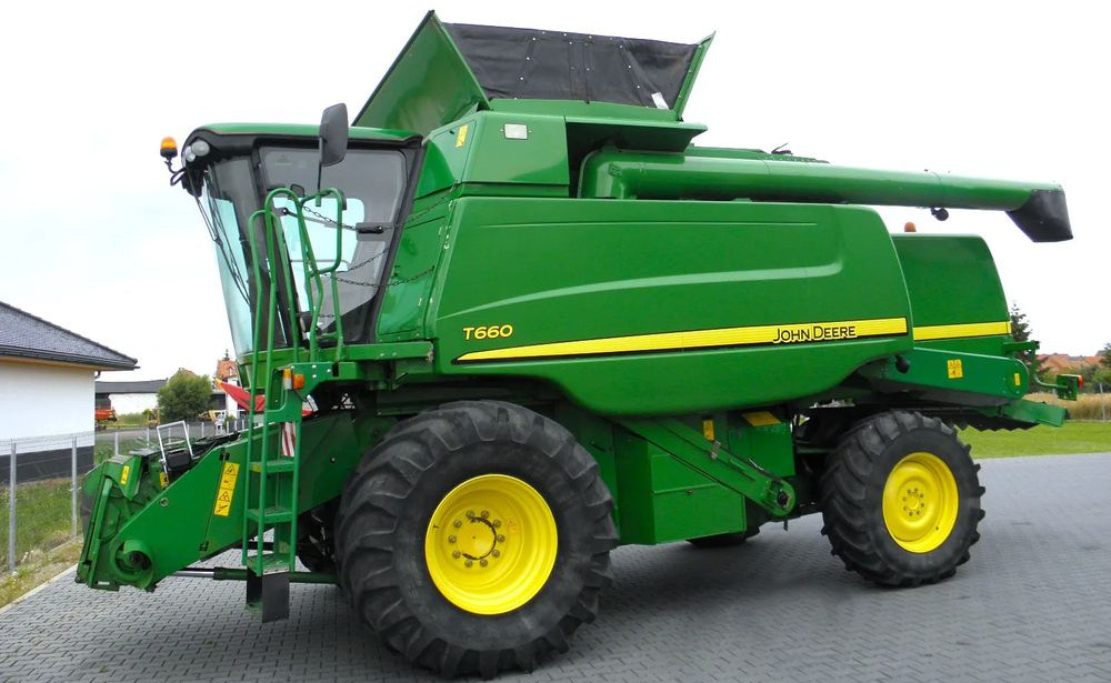 John Deere T660 2008 rok , Heder 6,7 m, Wilgotnosciomierz, Waga, Najbogatsza Wersja, Stan Idealny - Skördetröska: bild 5 John Deere T660 2008 rok , Heder 6,7 m, Wilgotnosciomierz, Waga, Najbogatsza Wersja, Stan Idealny - Skördetröska: bild 5