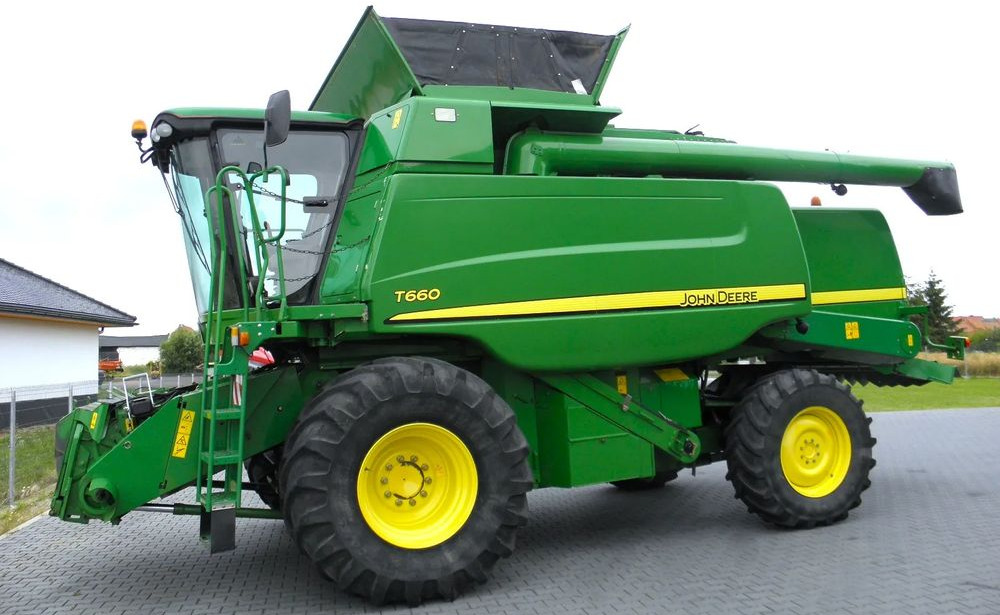 John Deere T660 2008 rok , Heder 6,7 m, Wilgotnosciomierz, Waga, Najbogatsza Wersja, Stan Idealny - Skördetröska: bild 1 John Deere T660 2008 rok , Heder 6,7 m, Wilgotnosciomierz, Waga, Najbogatsza Wersja, Stan Idealny - Skördetröska: bild 1