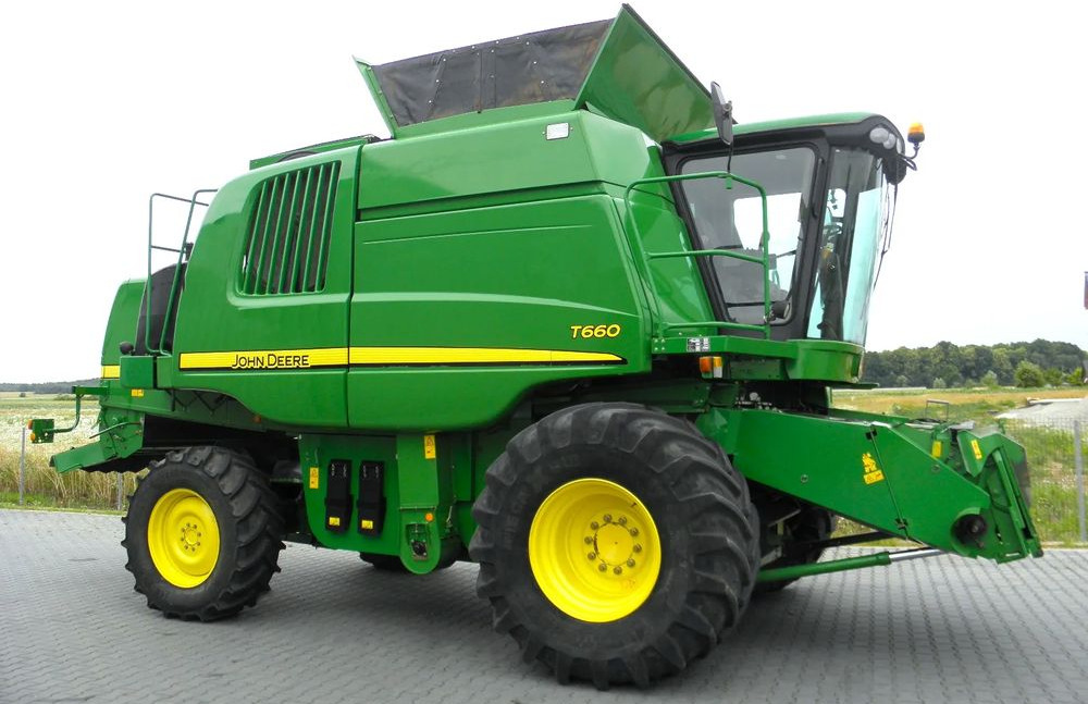 John Deere T660 2008 rok , Heder 6,7 m, Wilgotnosciomierz, Waga, Najbogatsza Wersja, Stan Idealny - Skördetröska: bild 2 John Deere T660 2008 rok , Heder 6,7 m, Wilgotnosciomierz, Waga, Najbogatsza Wersja, Stan Idealny - Skördetröska: bild 2