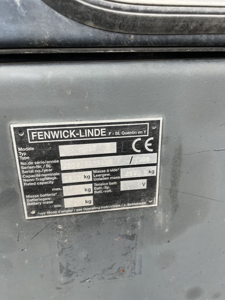 FENWICK H18 1t8 - Gasoltruck: bild 3 FENWICK H18 1t8 - Gasoltruck: bild 3