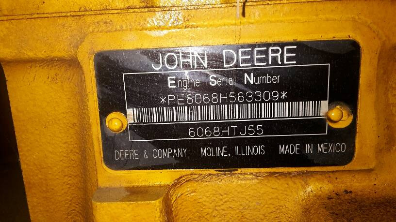 John Deere 6068 HTJ55 - Motor för Skogsmaskin: bild 1 John Deere 6068 HTJ55 - Motor för Skogsmaskin: bild 1