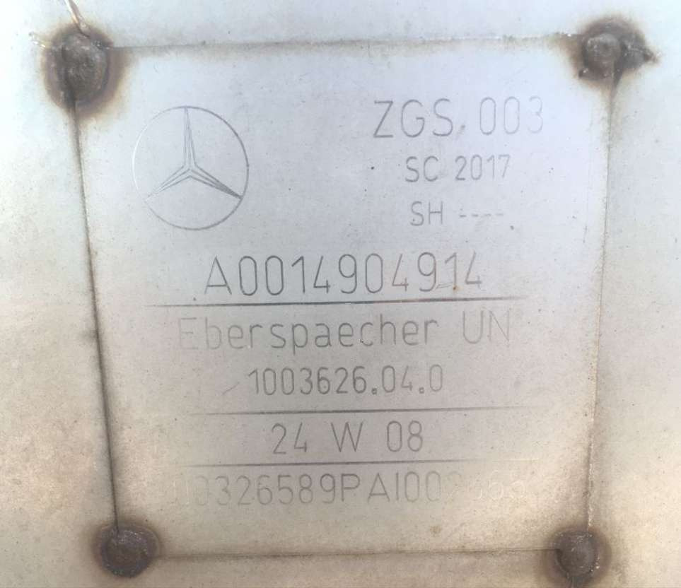 Mercedes-Benz Partikelfilter Mercedes Citaro LE A0014904914 Endschalldämpfer - Avgassystem: bild 2 Mercedes-Benz Partikelfilter Mercedes Citaro LE A0014904914 Endschalldämpfer - Avgassystem: bild 2