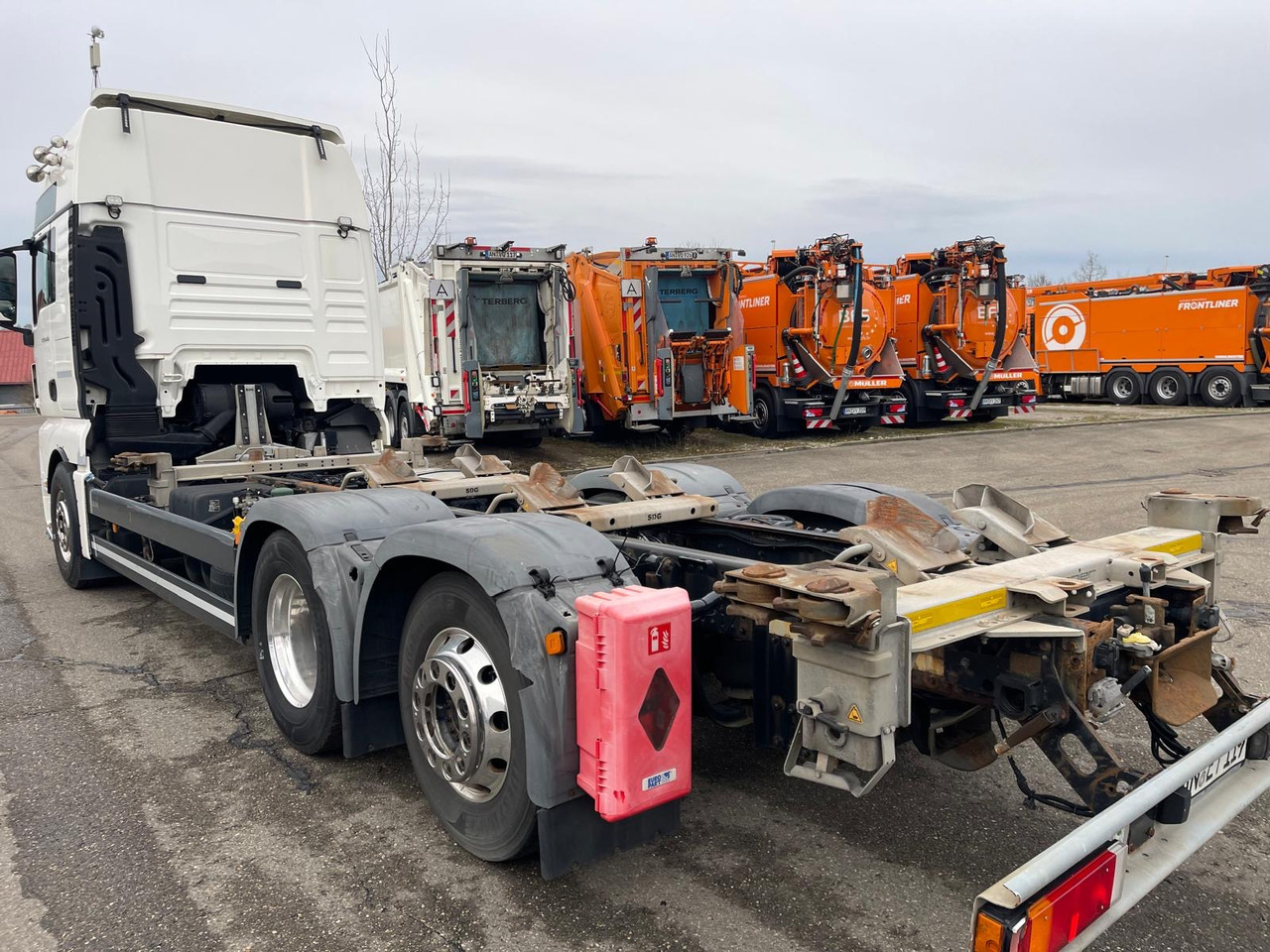 MAN TGX 26.480 6x2 LL * Wechselbrücke * EURO 6 * Schiebedach * GERMAN TRUCK - Dragbil: bild 4 MAN TGX 26.480 6x2 LL * Wechselbrücke * EURO 6 * Schiebedach * GERMAN TRUCK - Dragbil: bild 4