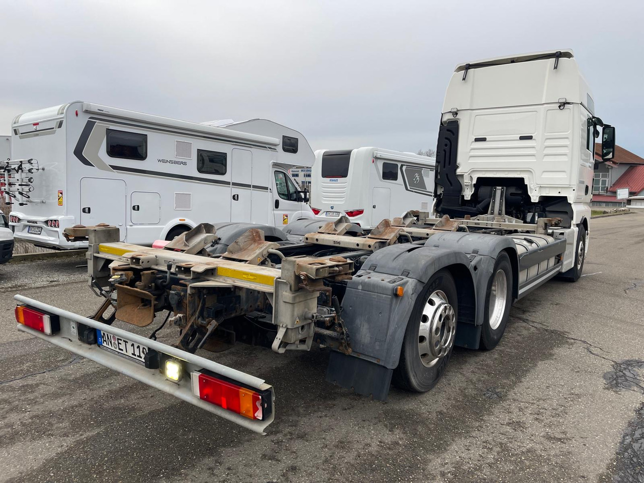 MAN TGX 26.480 6x2 LL * Wechselbrücke * EURO 6 * Schiebedach * GERMAN TRUCK - Dragbil: bild 5 MAN TGX 26.480 6x2 LL * Wechselbrücke * EURO 6 * Schiebedach * GERMAN TRUCK - Dragbil: bild 5