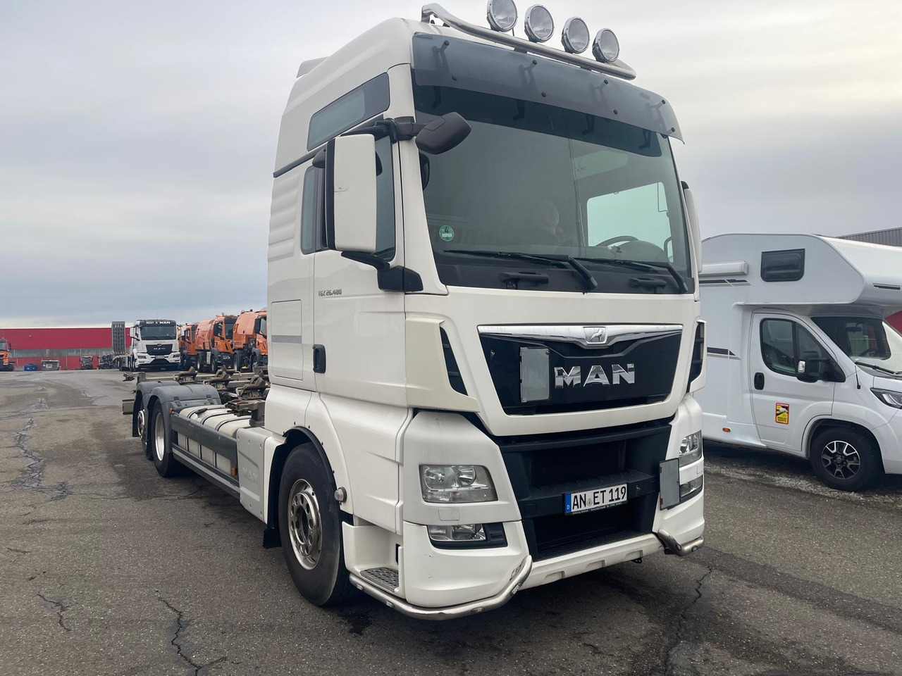 MAN TGX 26.480 6x2 LL * Wechselbrücke * EURO 6 * Schiebedach * GERMAN TRUCK - Dragbil: bild 2 MAN TGX 26.480 6x2 LL * Wechselbrücke * EURO 6 * Schiebedach * GERMAN TRUCK - Dragbil: bild 2
