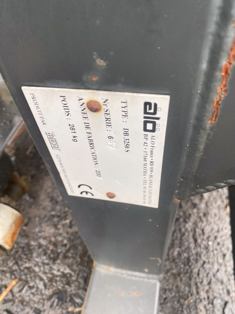 ALO DBS 3250 - Klämaggregat för Traktor: bild 2 ALO DBS 3250 - Klämaggregat för Traktor: bild 2