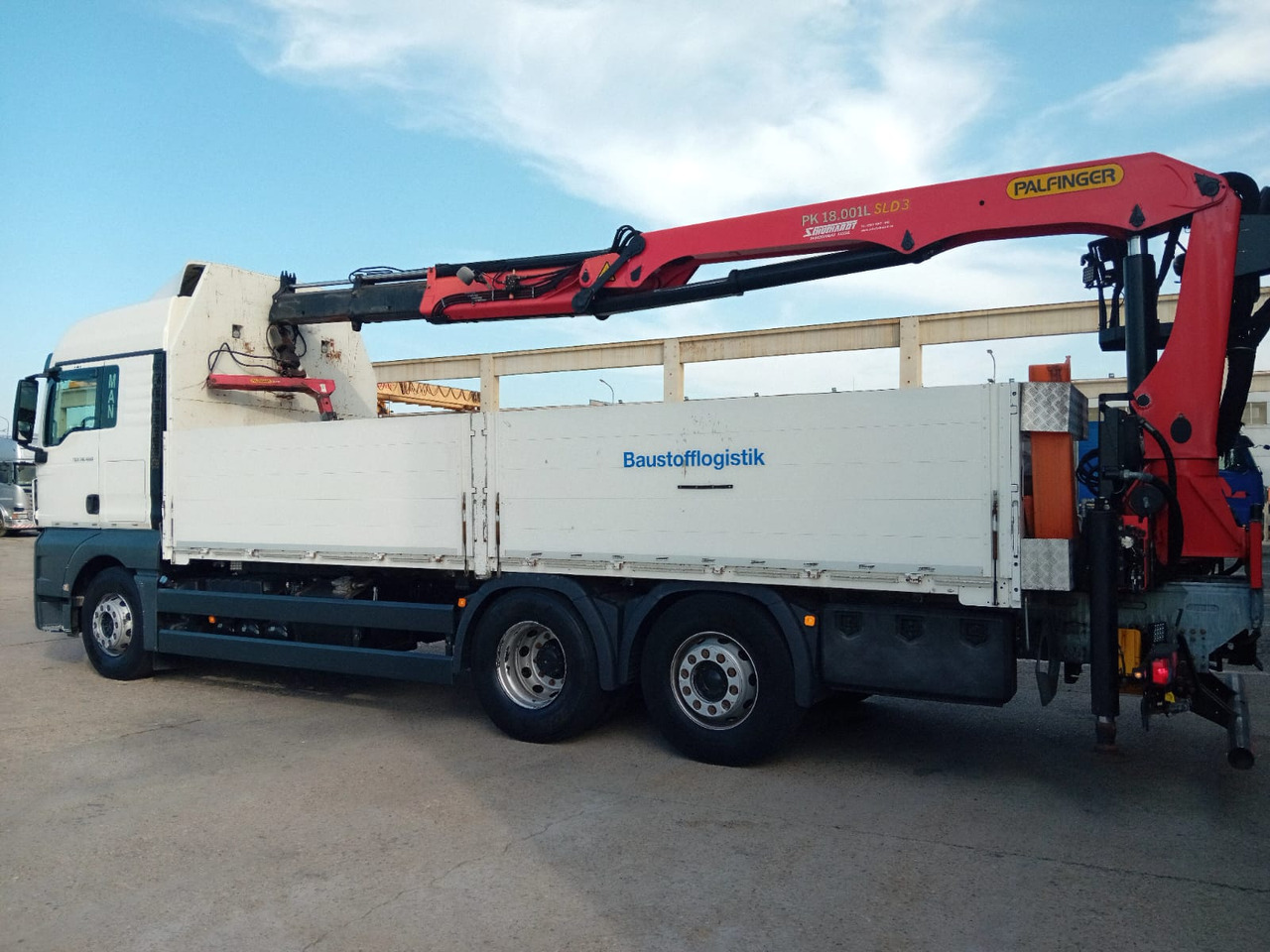 MAN TGX 26.460 6×2, Palfinger Crane PK 18001L - Flakbil, Kranbil: bild 3 MAN TGX 26.460 6×2, Palfinger Crane PK 18001L - Flakbil, Kranbil: bild 3
