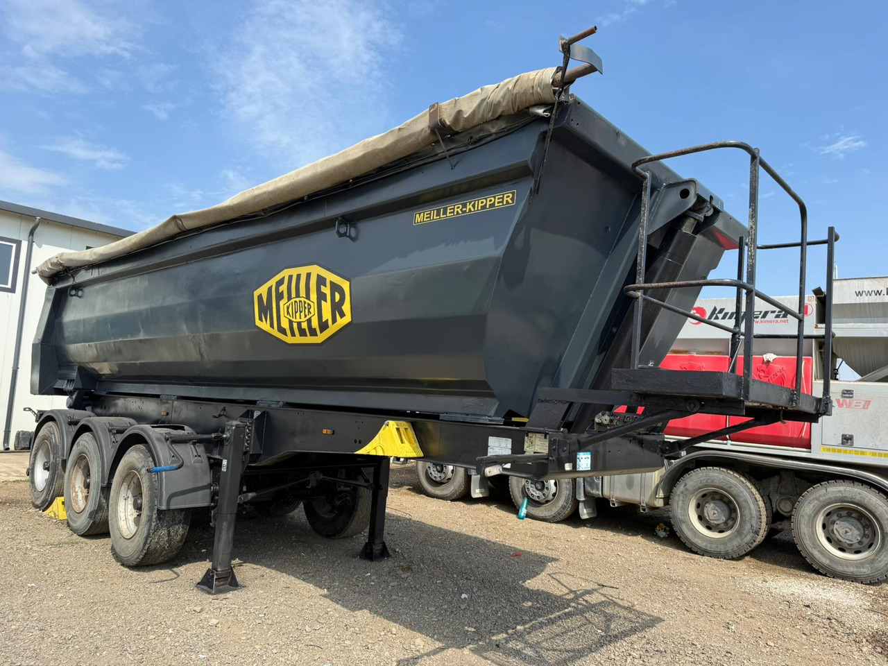 MEILLER TIPPER SEMI-TRAILER - Tippbil semitrailer: bild 3 MEILLER TIPPER SEMI-TRAILER - Tippbil semitrailer: bild 3