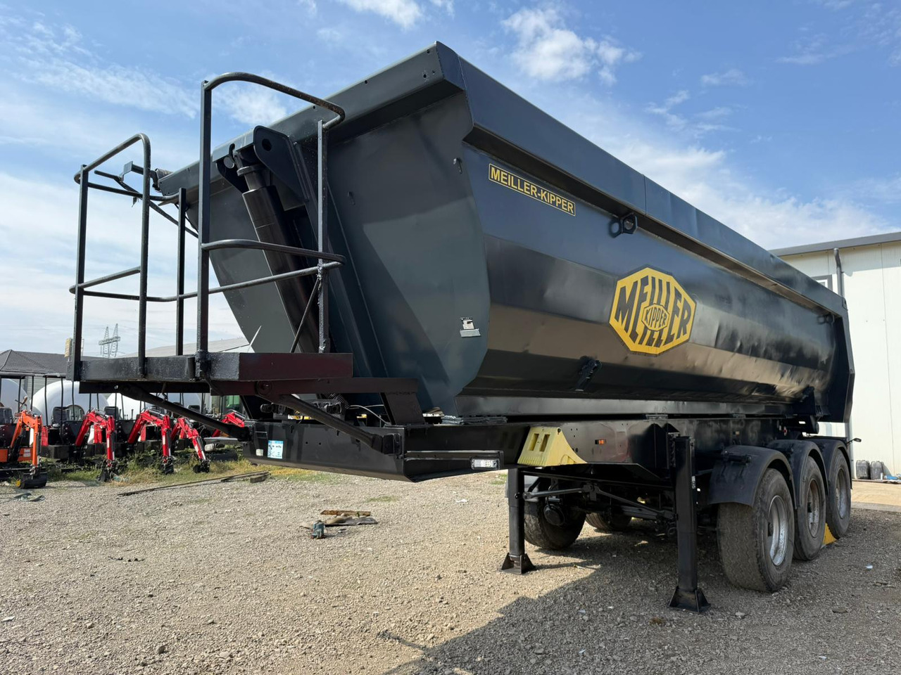 MEILLER TIPPER SEMI-TRAILER - Tippbil semitrailer: bild 2 MEILLER TIPPER SEMI-TRAILER - Tippbil semitrailer: bild 2