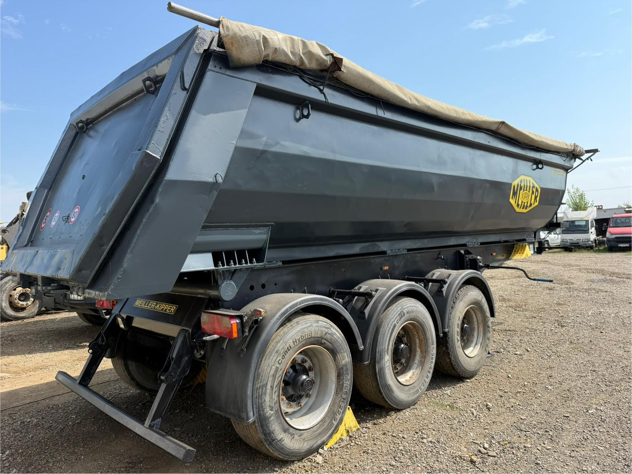MEILLER TIPPER SEMI-TRAILER - Tippbil semitrailer: bild 5 MEILLER TIPPER SEMI-TRAILER - Tippbil semitrailer: bild 5