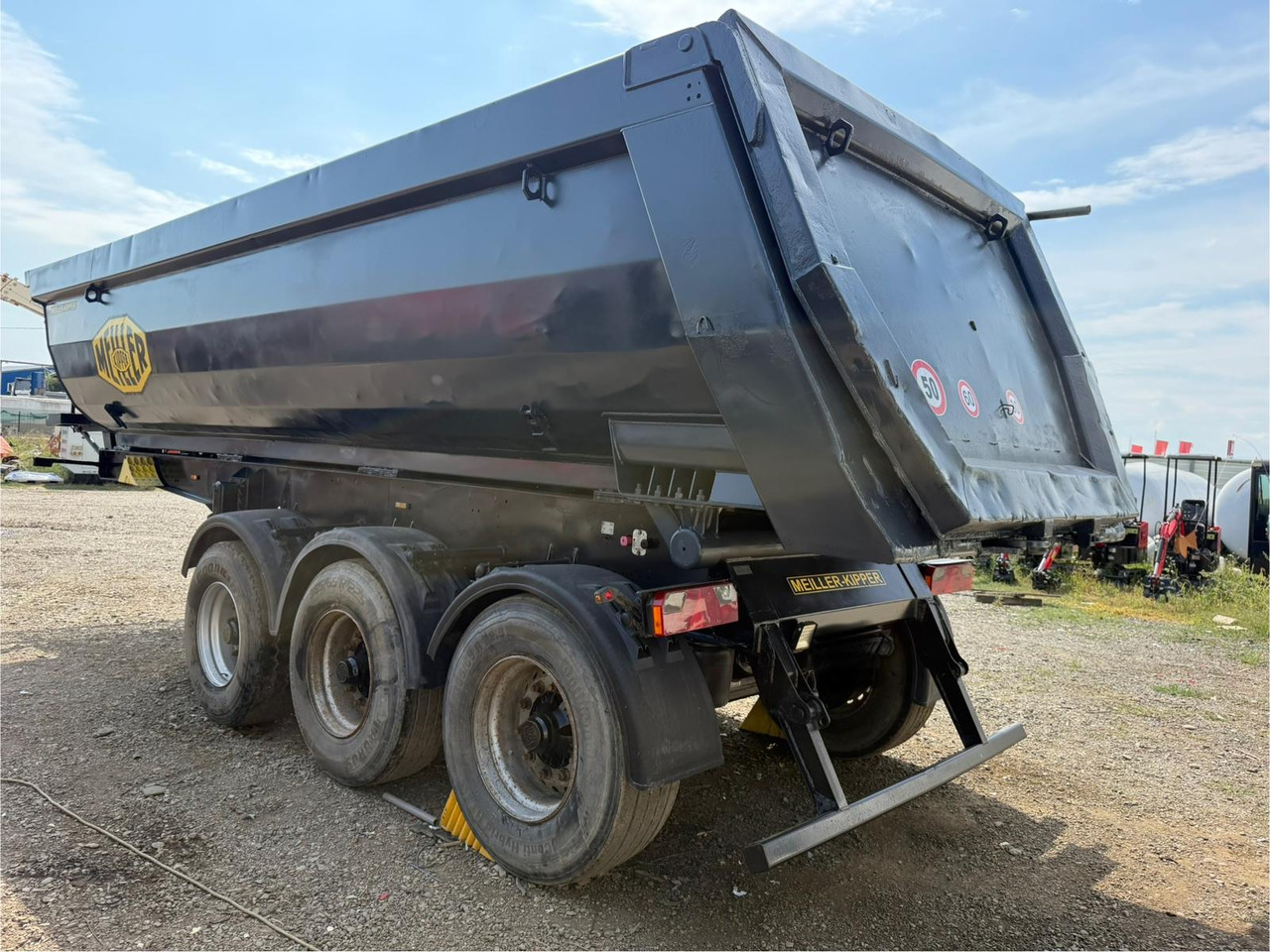 MEILLER TIPPER SEMI-TRAILER - Tippbil semitrailer: bild 4 MEILLER TIPPER SEMI-TRAILER - Tippbil semitrailer: bild 4