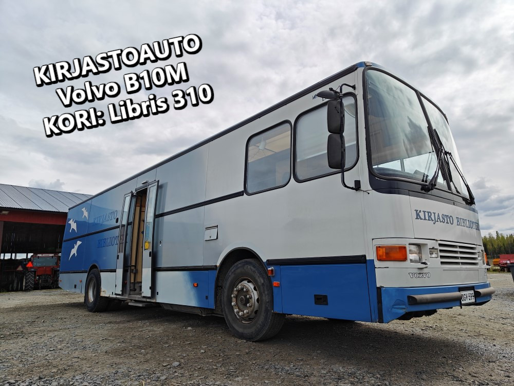 Volvo B10M kirjastoauto - Kori Libris 310 - Buss: bild 1 Volvo B10M kirjastoauto - Kori Libris 310 - Buss: bild 1