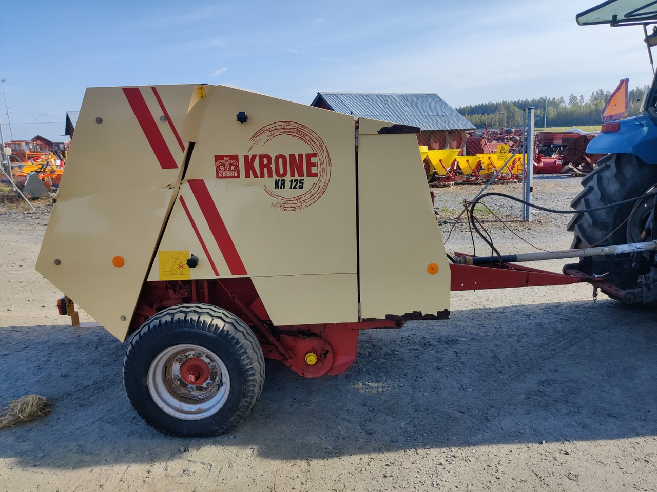 KRONE KR 125 - Rundbalspress: bild 2 KRONE KR 125 - Rundbalspress: bild 2