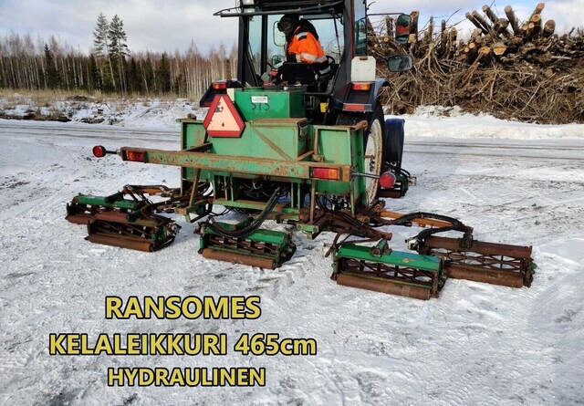 Ransomes kelaleikkuri 465cm hydraulinen, katso video - Slagklippare: bild 1 Ransomes kelaleikkuri 465cm hydraulinen, katso video - Slagklippare: bild 1