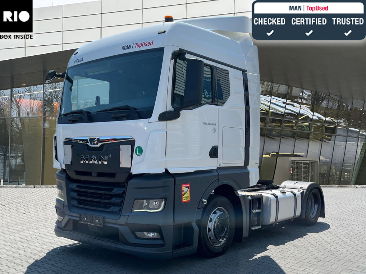 MAN TGX 18.470 4x2 LL SA - Dragbil: bild 1 MAN TGX 18.470 4x2 LL SA - Dragbil: bild 1