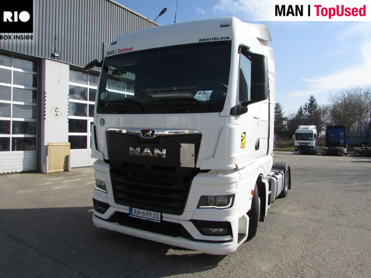 MAN TGX 18.470 4x2 LL SA - Dragbil: bild 1 MAN TGX 18.470 4x2 LL SA - Dragbil: bild 1
