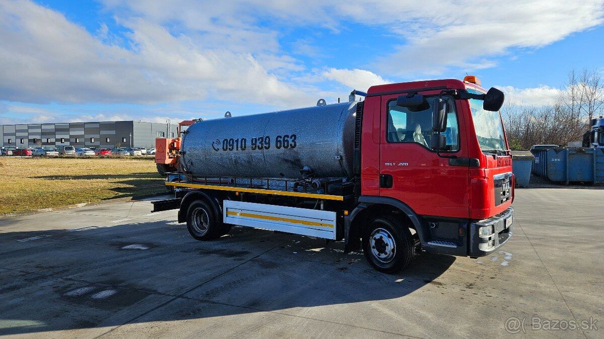 MAN TGL 12.220 vaacum cistern zinc 6 m3 - Tankbil: bild 1 MAN TGL 12.220 vaacum cistern zinc 6 m3 - Tankbil: bild 1