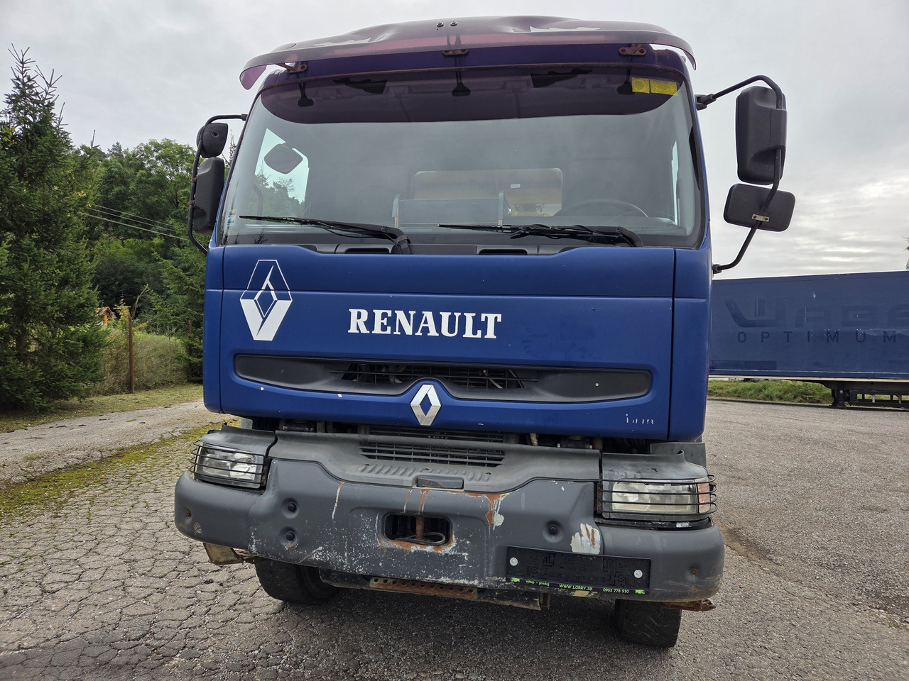 RENAULT KERAX 420.40 PR 8X4 3way tipper Bordamtik - Tippbil lastbil: bild 2 RENAULT KERAX 420.40 PR 8X4 3way tipper Bordamtik - Tippbil lastbil: bild 2