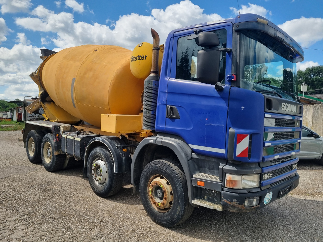 SCANIA R 124 CB8X4HZ 360 mixer - Betongbil: bild 3 SCANIA R 124 CB8X4HZ 360 mixer - Betongbil: bild 3