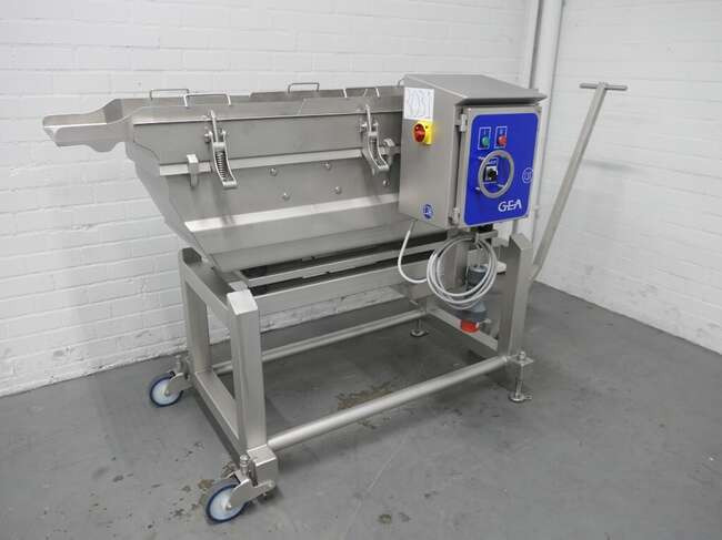 GEA vibrating gutter MultiShaker 450/1600 - Transportör: bild 1 GEA vibrating gutter MultiShaker 450/1600 - Transportör: bild 1