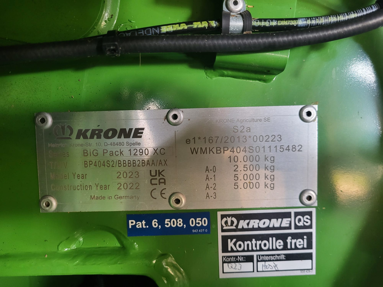 Krone 1290 HDP XC - Fyrkantspress: bild 2 Krone 1290 HDP XC - Fyrkantspress: bild 2