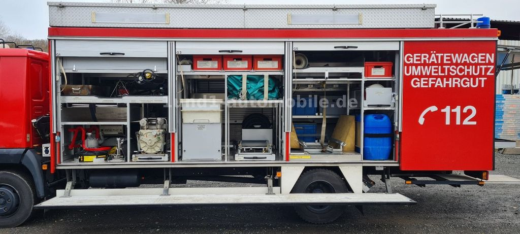 Släck/ Räddningsvagn MAN 10.163 L2000 Feuerwehr GWG Nur 6.300km  DEPA ELRO/VETTER 10.163 L2000 Feuerwehr GWG Nur 6.300km  DEPA ELRO/VETTER: bild 8