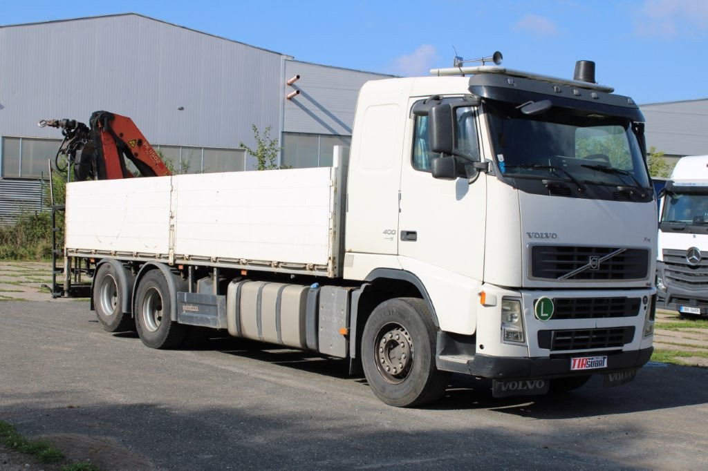 Volvo Volvo FH 13 400 62R PALFINGER PK 11502 EURO 5 - Flakbil, Kranbil: bild 1 Volvo Volvo FH 13 400 62R PALFINGER PK 11502 EURO 5 - Flakbil, Kranbil: bild 1
