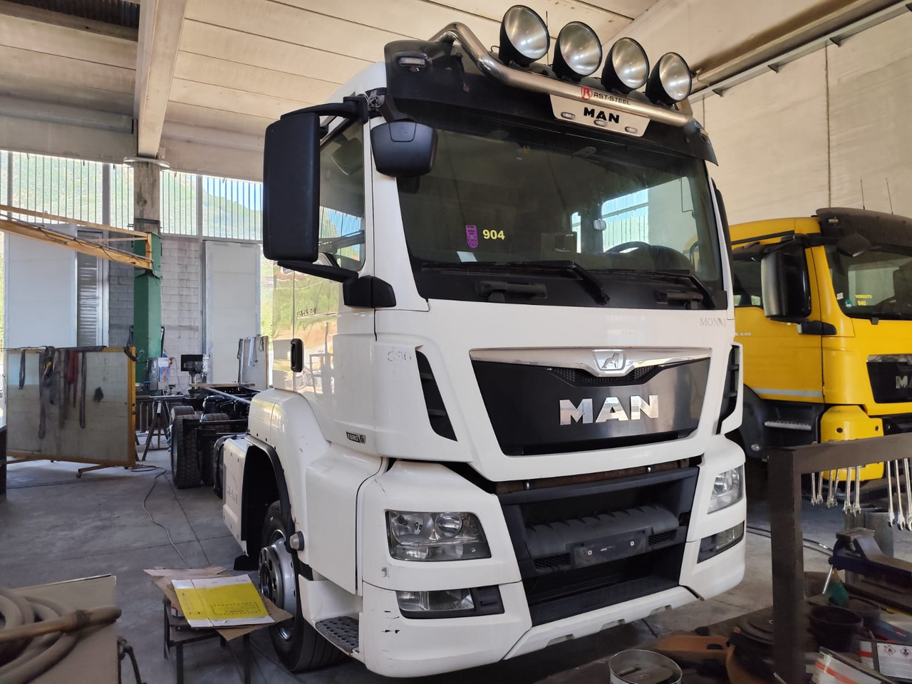 MAN TGS 26.360 - Flakbil: bild 1 MAN TGS 26.360 - Flakbil: bild 1