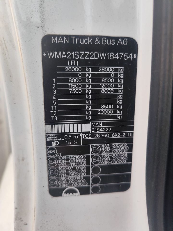 MAN TGS 26.360 - Flakbil: bild 2 MAN TGS 26.360 - Flakbil: bild 2