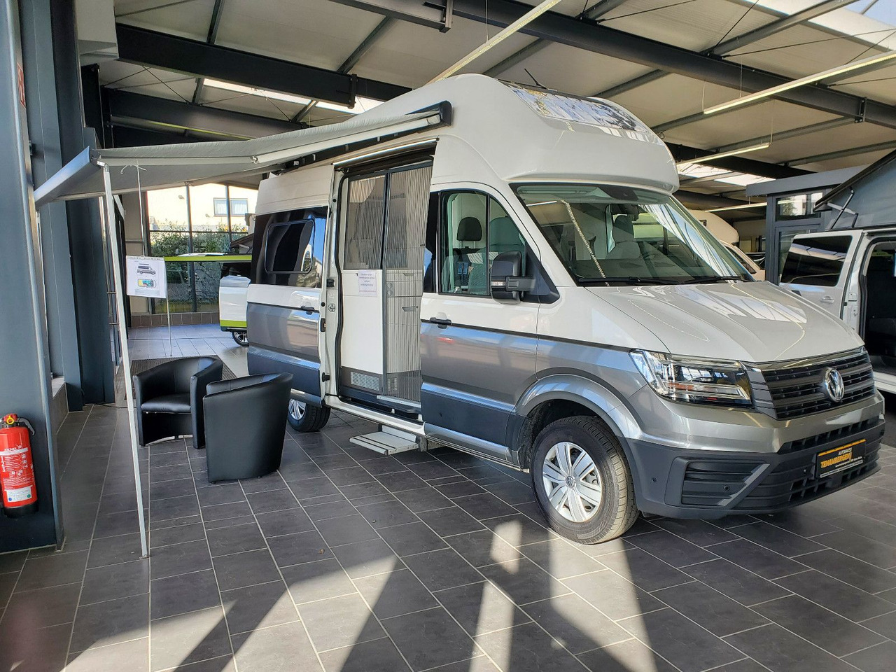 Volkswagen Crafter Grand California 600 Solar Kamer AHK ACC - Campingbil: bild 1 Volkswagen Crafter Grand California 600 Solar Kamer AHK ACC - Campingbil: bild 1