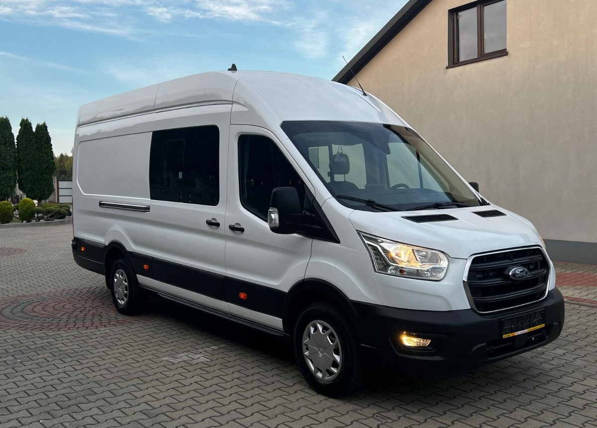 Ford Tramsit Max Doka 6- osobowy Stan jak Nowy Maxi Salon Polska - Dubbelhytt transportbil: bild 3 Ford Tramsit Max Doka 6- osobowy Stan jak Nowy Maxi Salon Polska - Dubbelhytt transportbil: bild 3