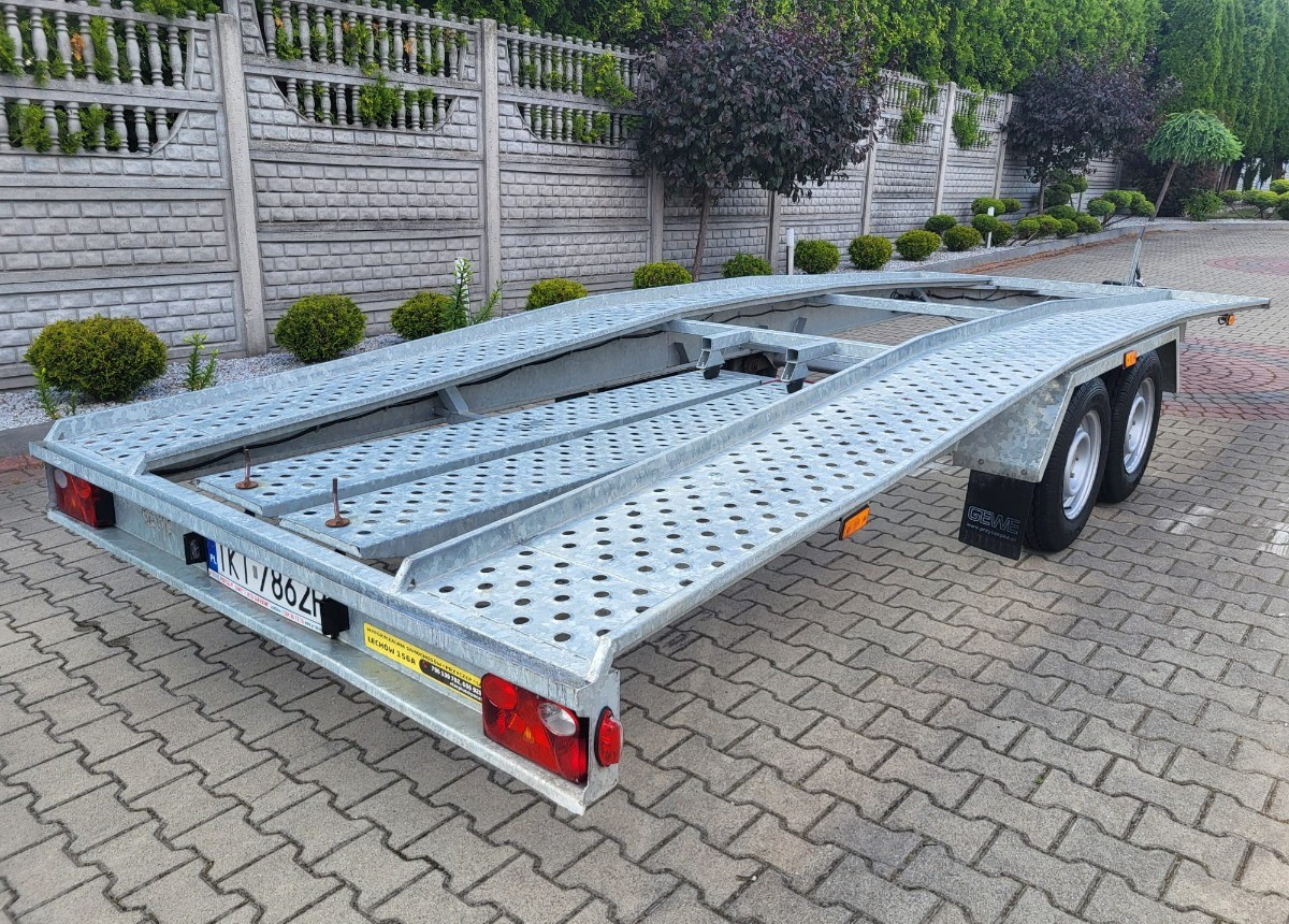 GEWE DMC 270kg długa 5m nowa nie używana Dmc Stan Idealny nowy - Biltransportsläp: bild 1 GEWE DMC 270kg długa 5m nowa nie używana Dmc Stan Idealny nowy - Biltransportsläp: bild 1