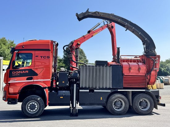 Mercedes-Benz ACTROS 6x4 DONAR 5810K ? Hack-LKW / Mobilhacker | TCS Umwelttechnik - Lastbil, Flishugg: bild 2 Mercedes-Benz ACTROS 6x4 DONAR 5810K ? Hack-LKW / Mobilhacker | TCS Umwelttechnik - Lastbil, Flishugg: bild 2