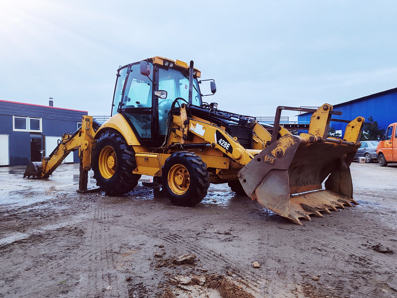 CATERPILLAR 428E - Grävlastare: bild 1 CATERPILLAR 428E - Grävlastare: bild 1