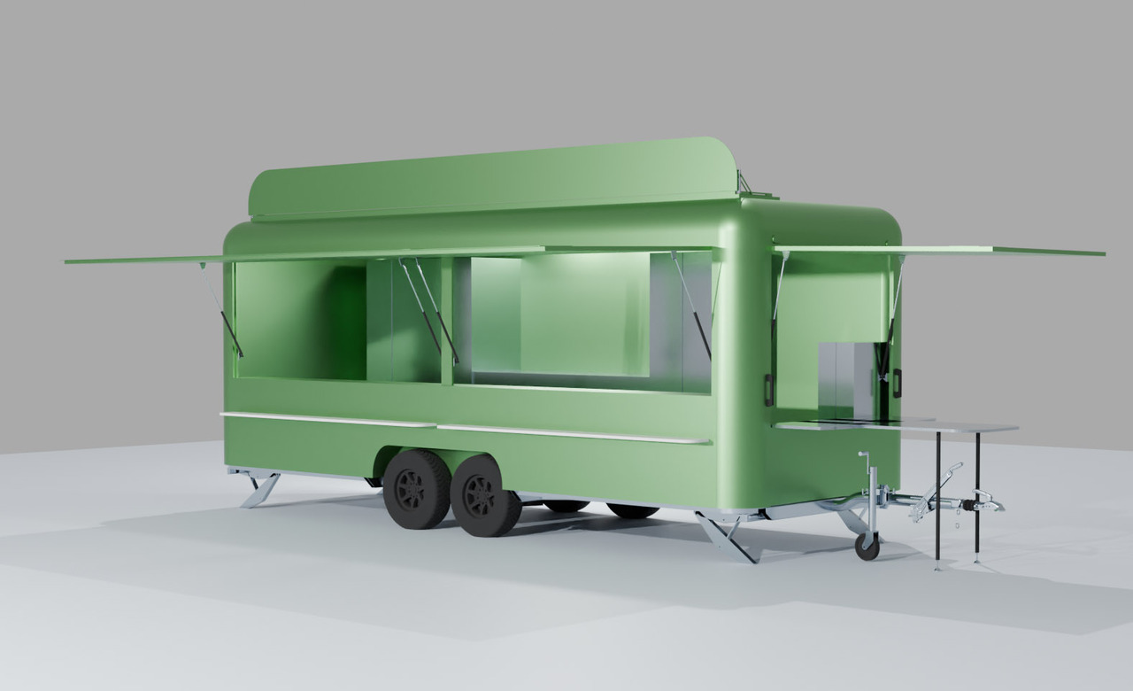Deli Star Trailer Deli Street Food - Försäljningsvagn: bild 1 Deli Star Trailer Deli Street Food - Försäljningsvagn: bild 1