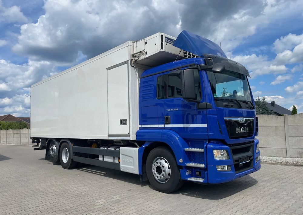 MAN TGS 26.360 CHŁODNIA 8,10m ( 20 europalet ) - Kylbil lastbil: bild 4 MAN TGS 26.360 CHŁODNIA 8,10m ( 20 europalet ) - Kylbil lastbil: bild 4