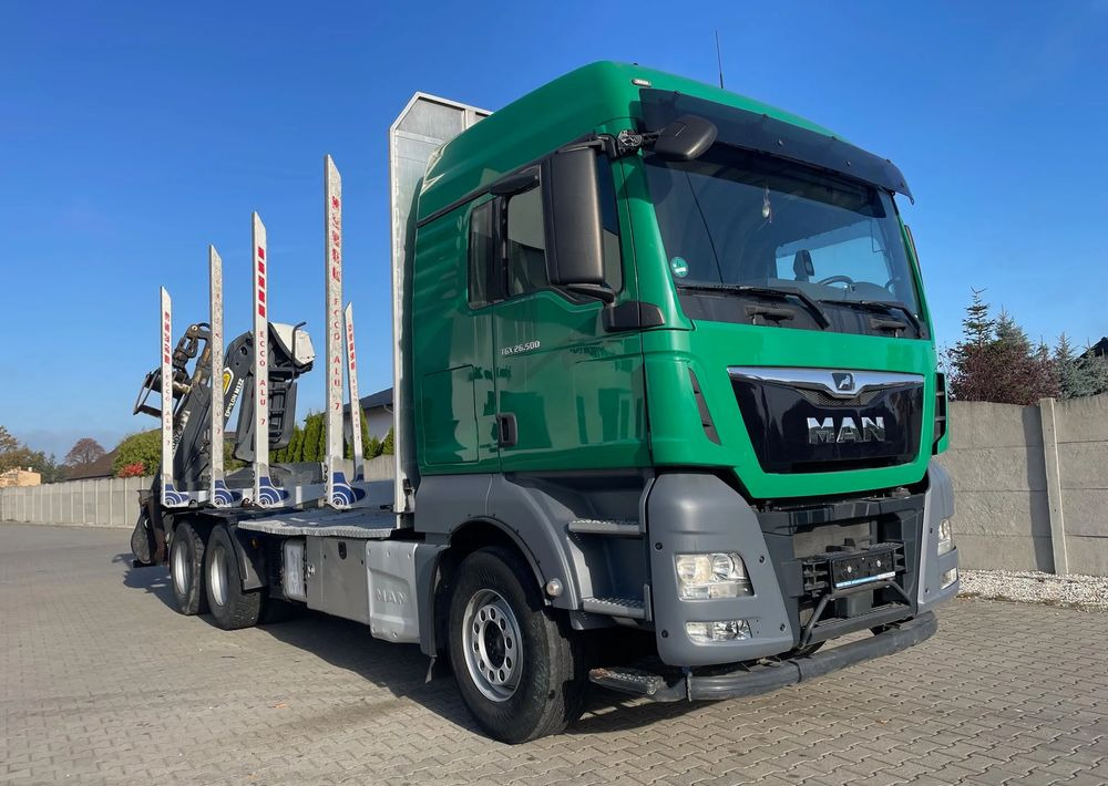 MAN TGX 26.500, 6x4, HDS EPSILOM M12Z, do transportu drewna. - Timmerbil: bild 3 MAN TGX 26.500, 6x4, HDS EPSILOM M12Z, do transportu drewna. - Timmerbil: bild 3