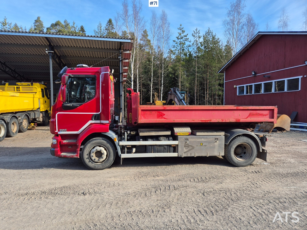 DAF LF55 Hook pallet - Lastväxlare lastbil: bild 2 DAF LF55 Hook pallet - Lastväxlare lastbil: bild 2