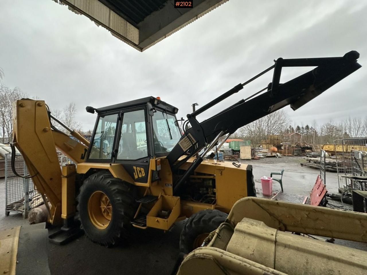 Backhoe loader JCB 3D-4 Rep. object - Traktor: bild 5 Backhoe loader JCB 3D-4 Rep. object - Traktor: bild 5