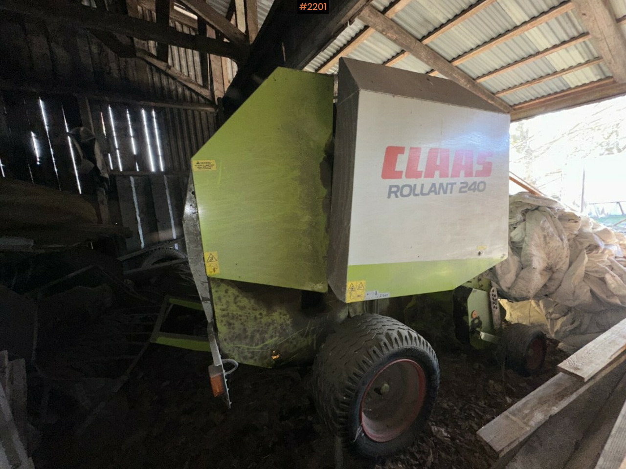 Baler Claas Rollant 240 - Utrustning för vallskörd: bild 2 Baler Claas Rollant 240 - Utrustning för vallskörd: bild 2