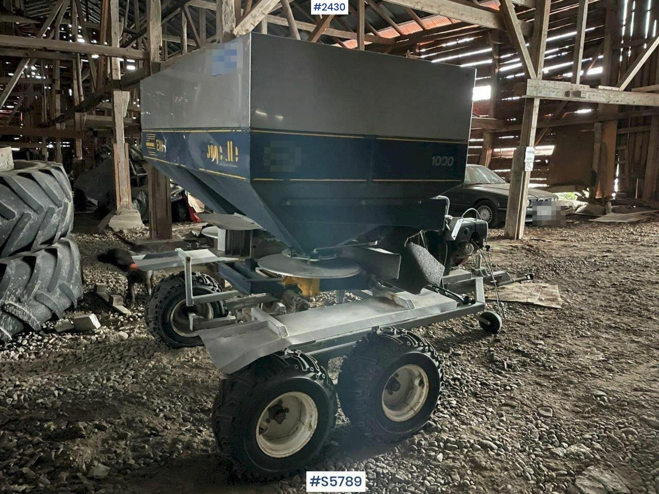 Bogballe Manure spreader - Kletgödselspridare: bild 2 Bogballe Manure spreader - Kletgödselspridare: bild 2