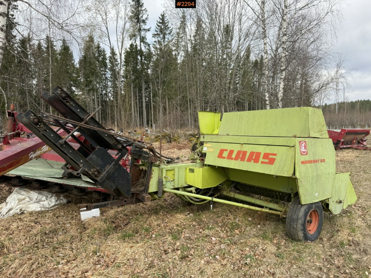 Claas Markant 60 square baler with thrower - Utrustning för vallskörd: bild 3 Claas Markant 60 square baler with thrower - Utrustning för vallskörd: bild 3
