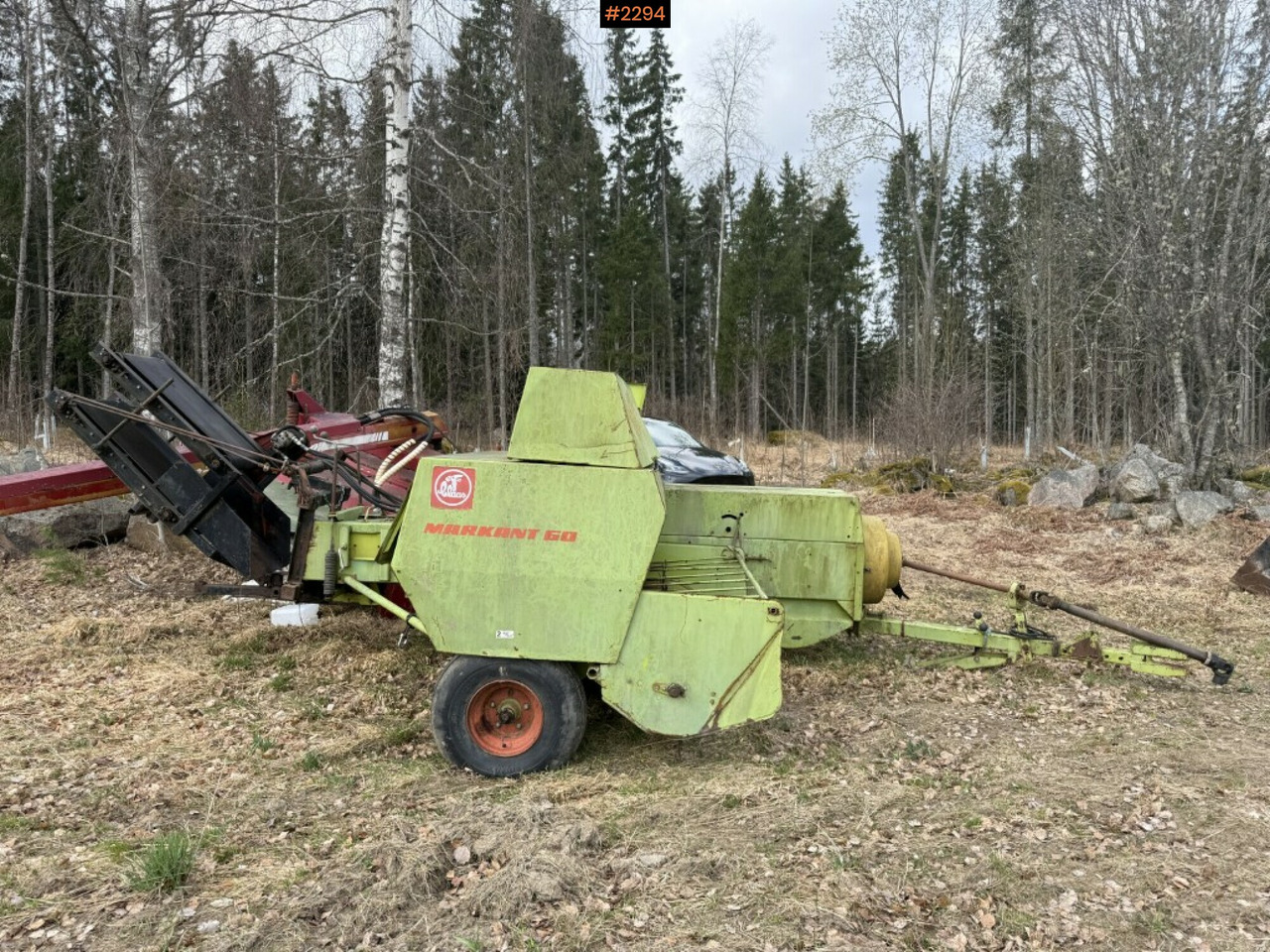 Claas Markant 60 square baler with thrower - Utrustning för vallskörd: bild 2 Claas Markant 60 square baler with thrower - Utrustning för vallskörd: bild 2