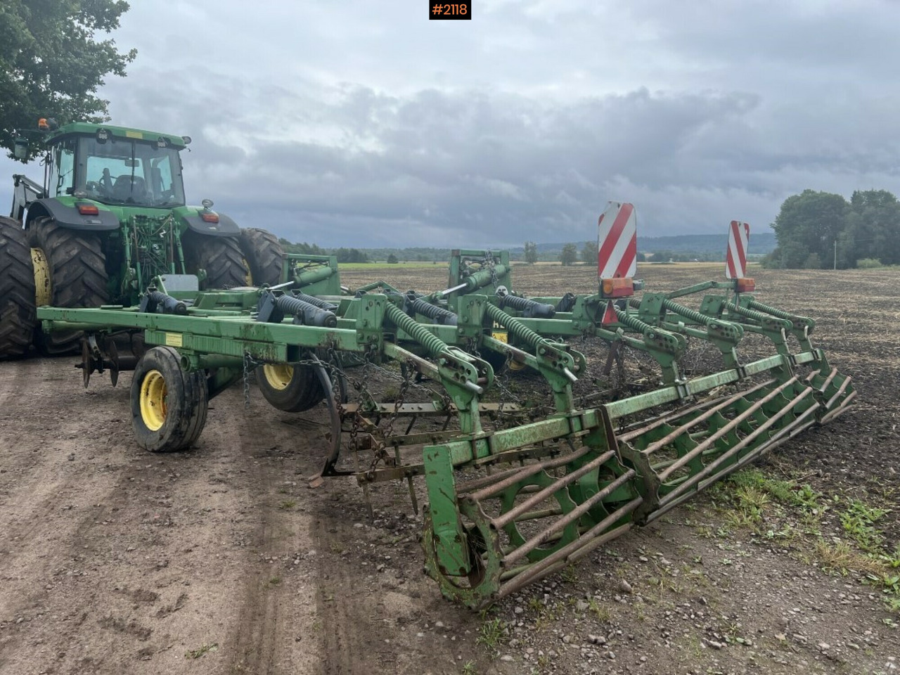 Cultivator - John Deere 410A (SEE VIDEO) - Maskin för jordbearbetning: bild 3 Cultivator - John Deere 410A (SEE VIDEO) - Maskin för jordbearbetning: bild 3