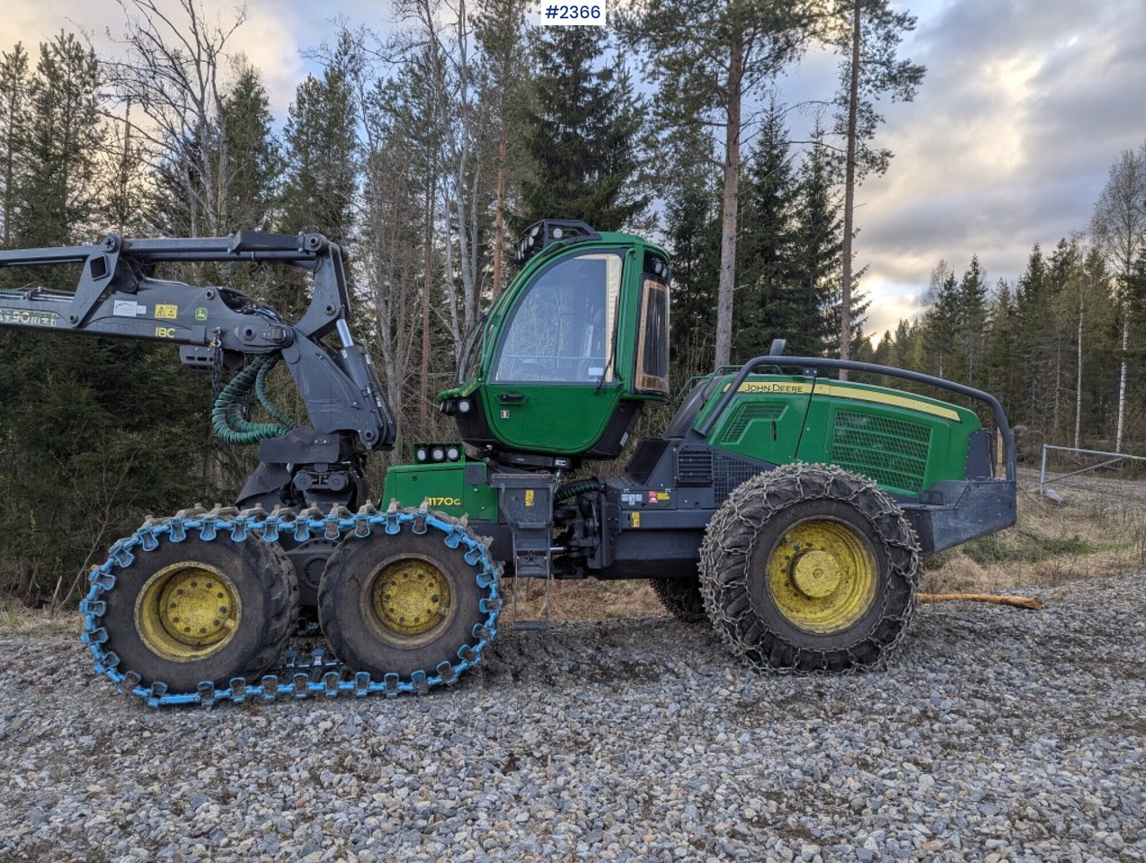 Harvester John Deere 1170G - Skördare: bild 2 Harvester John Deere 1170G - Skördare: bild 2