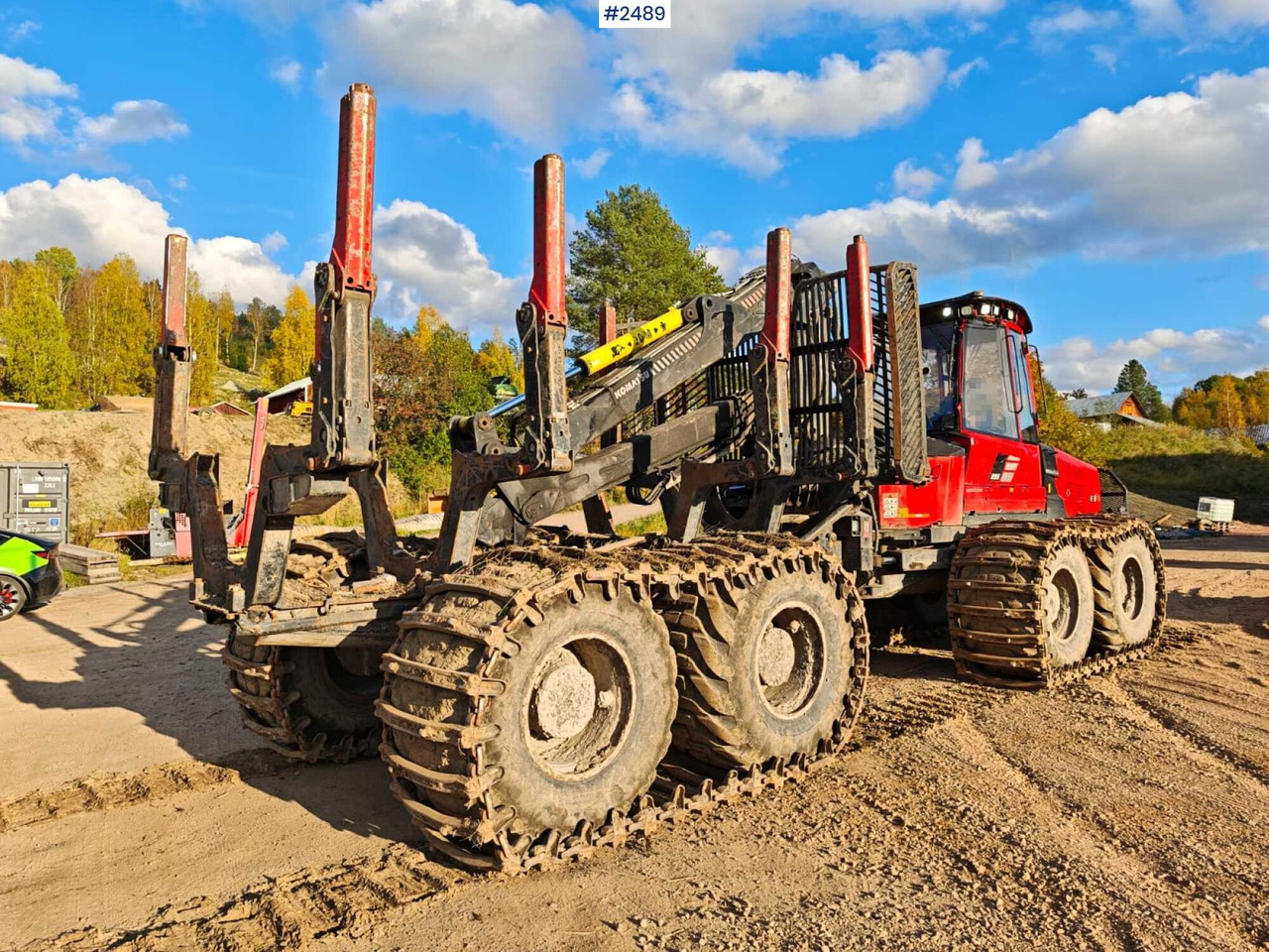 Komatsu 895 Forwarder (VIDEO) - Skotare: bild 3 Komatsu 895 Forwarder (VIDEO) - Skotare: bild 3