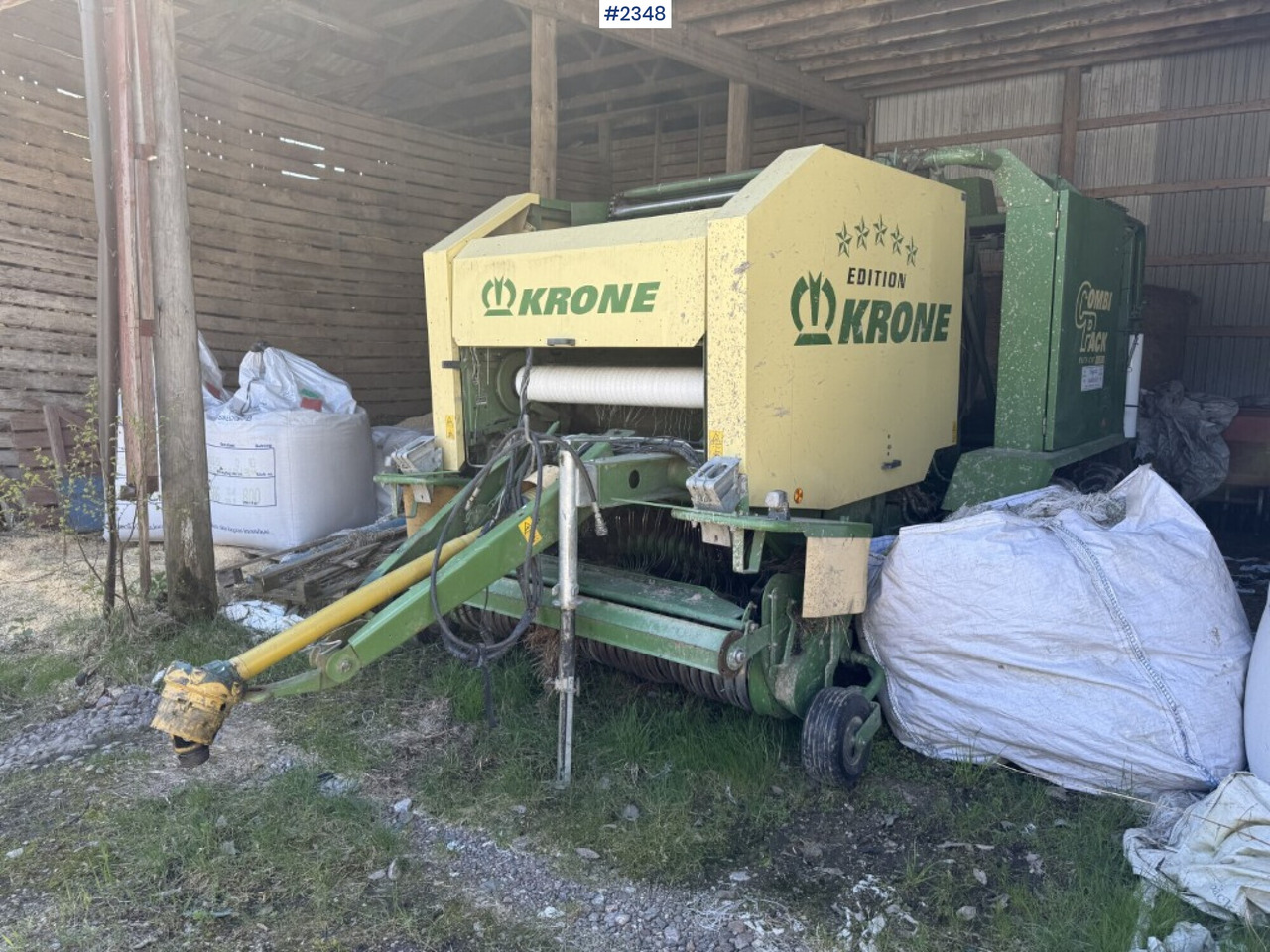 Krone Combi pack Multi-Cut 1500 round baler - Utrustning för vallskörd: bild 2 Krone Combi pack Multi-Cut 1500 round baler - Utrustning för vallskörd: bild 2