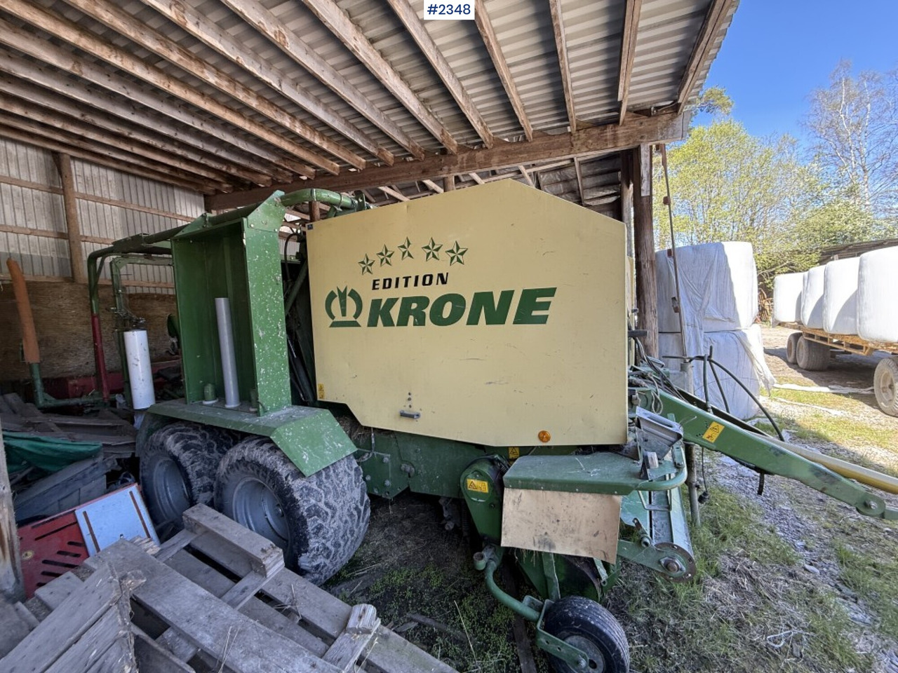 Krone Combi pack Multi-Cut 1500 round baler - Utrustning för vallskörd: bild 1 Krone Combi pack Multi-Cut 1500 round baler - Utrustning för vallskörd: bild 1